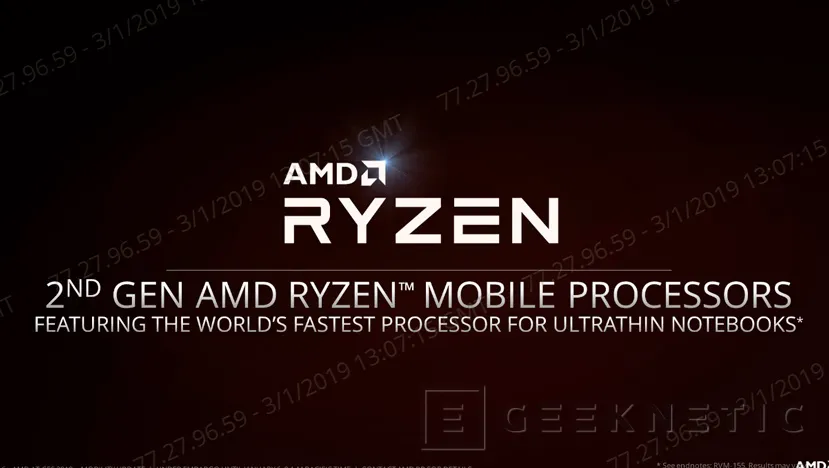 Geeknetic Los procesadores AMD Ryzen de segunda generación llegan a los portátiles con gráficos Vega 2