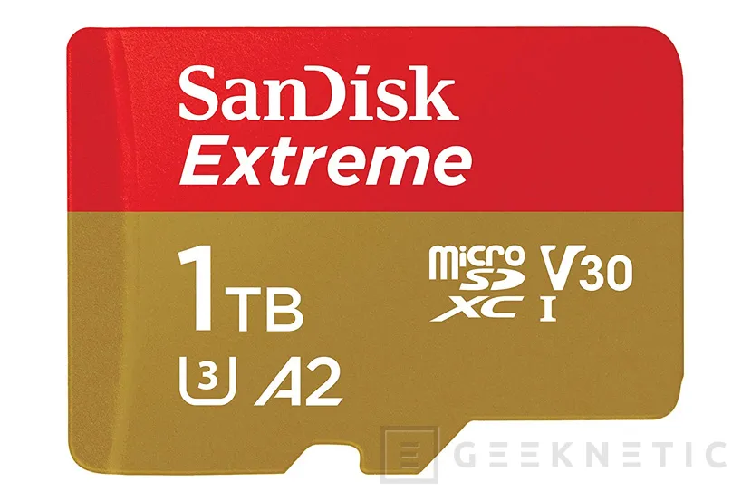 Geeknetic La primera tarjeta MicroSD de 1TB llega al mercado a un precio de 543 euros 1