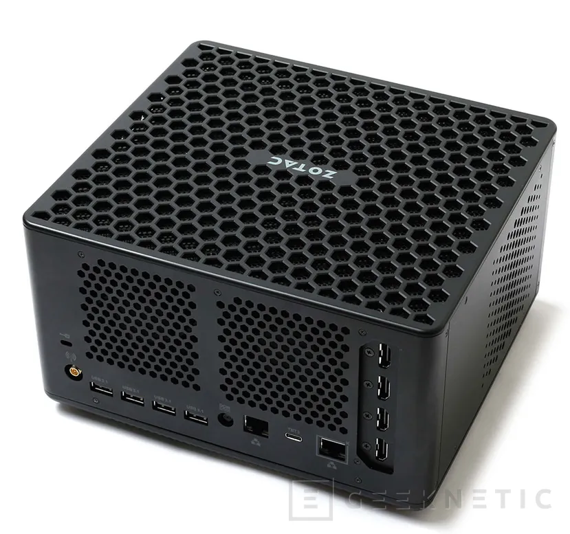 Geeknetic Zotac actualiza su serie mini y se adentra en el campo profesional con la serie ZBOX QX, un mini PC con Intel Xeon y nVidia Quadro en su interior 1