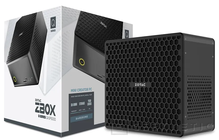 Geeknetic Zotac actualiza su serie mini y se adentra en el campo profesional con la serie ZBOX QX, un mini PC con Intel Xeon y nVidia Quadro en su interior 2