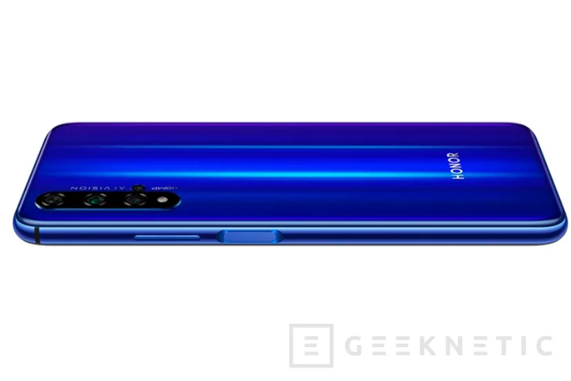 Geeknetic Cuatro cámaras y un hardware de gama alta por 499 Euros en el nuevo Huawei Honor 20 3