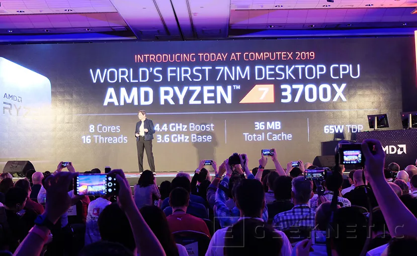 AMD anuncia que sus Ryzen 7 de 3a basados en Zen 2 y 7nm superan al Intel Core i7-9700K, Imagen 1