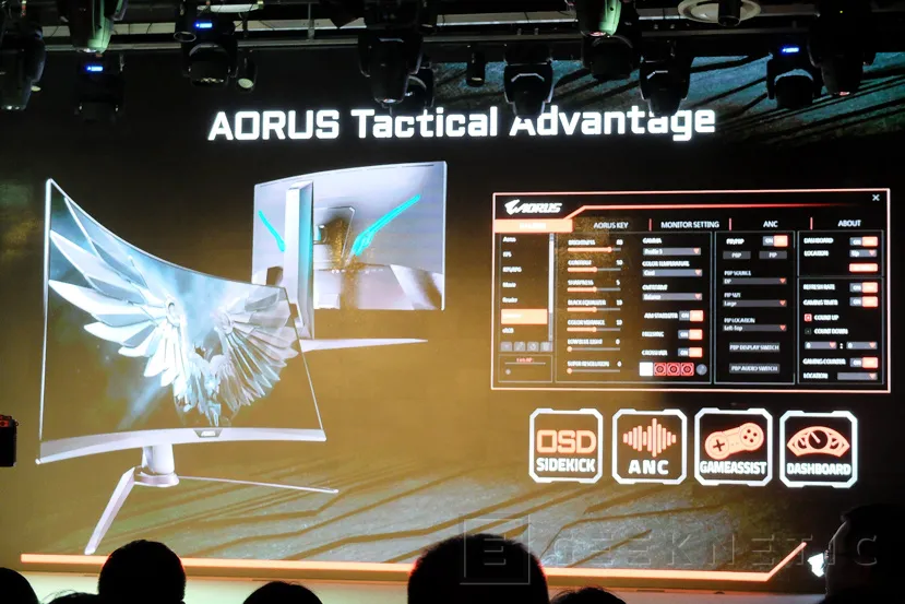 Geeknetic Aorus desvela su monitor gaming CV27Q con 27 pulgadas de panel QHD curvado con FreeSync 2 HDR y 165 Hz 3
