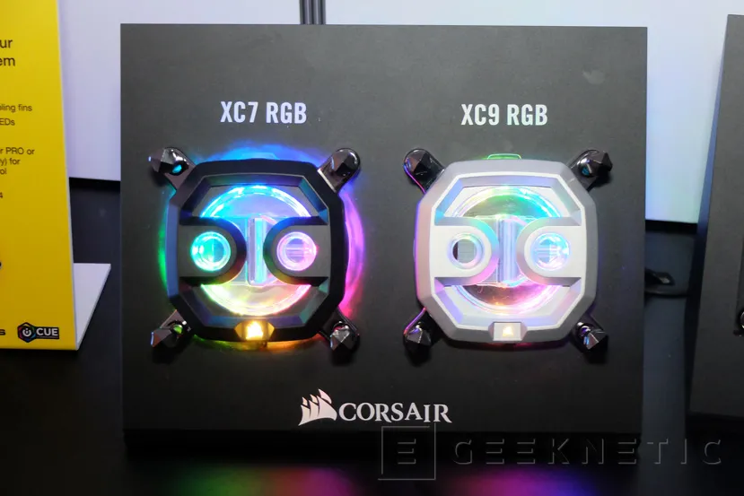Geeknetic Corsair presenta su línea de componentes para sistemas de RL Custom de alto rendimiento con ARGB Hydro X Series RGB 3