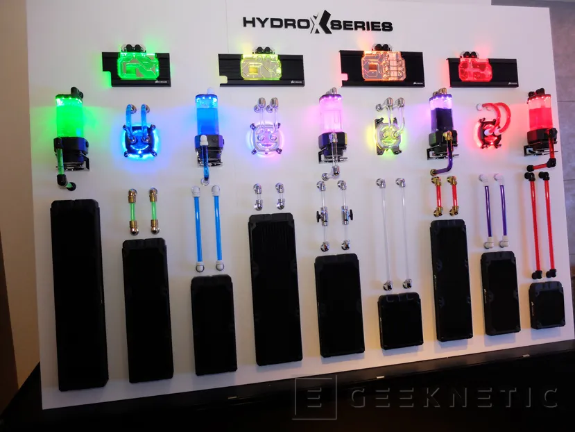 Geeknetic Corsair presenta su línea de componentes para sistemas de RL Custom de alto rendimiento con ARGB Hydro X Series RGB 2