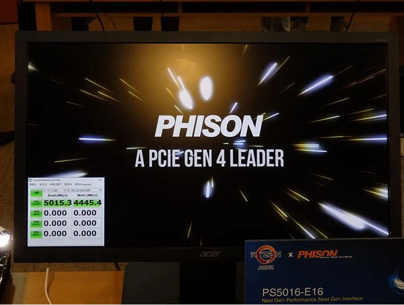Geeknetic AMD invierte fuertemente en PCIe 4 y Phison presenta su nueva controladora E16 para dar soporte a los nuevos SSD capaces de doblar el rendimiento 1