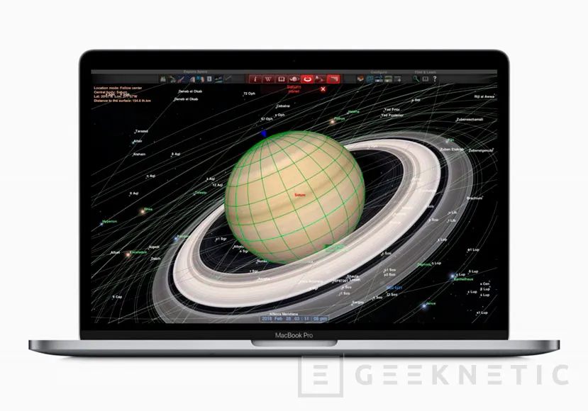 Geeknetic Apple actualiza su MacBook Pro 13&quot; con procesadores Intel Core i5 Kaby Lake R y Touch Bar 1