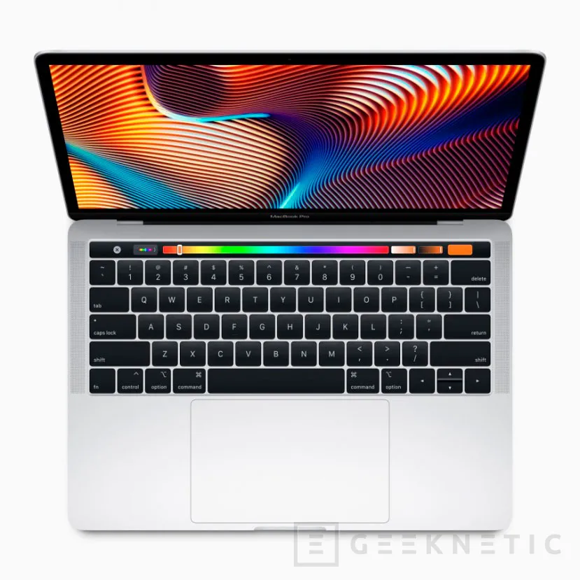 Geeknetic Apple actualiza su MacBook Pro 13&quot; con procesadores Intel Core i5 Kaby Lake R y Touch Bar 2