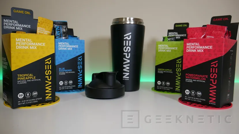Geeknetic Razer anuncia Respawn, y es… ¡una mezcla de bebidas para el rendimiento mental! 1