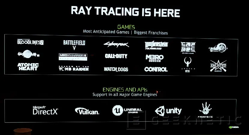 Geeknetic El Ray Tracing de NVIDIA ya lo incorporarán 16 juegos importantes este año 2