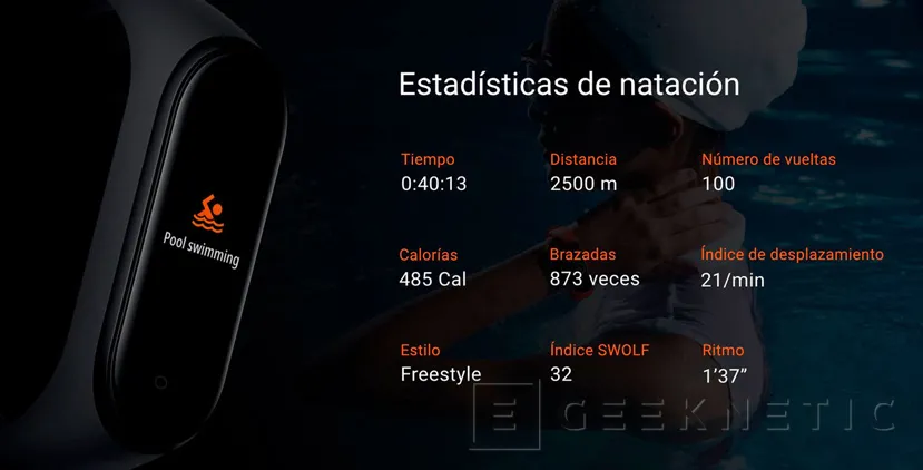 Geeknetic La Mi Smart Band 4 de Xiaomi llegará a España el 26 de junio por 34,99€ con mayor resolución y autonomía de 20 días 3