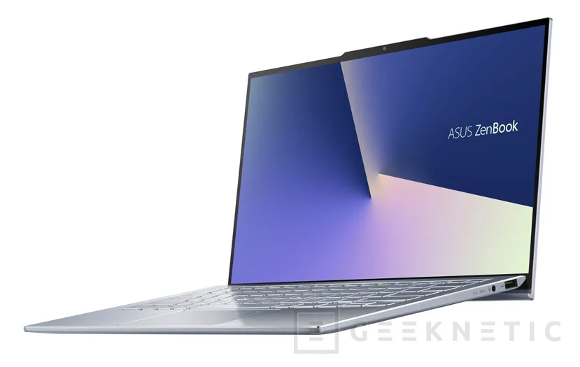 Geeknetic El portátil más fino del mundo, ZenBook S13 de Asus ya está disponible a partir de 1.799€ con Intel 8ª generación, 1TB de SSD NVMe y nVidia MX 150 3