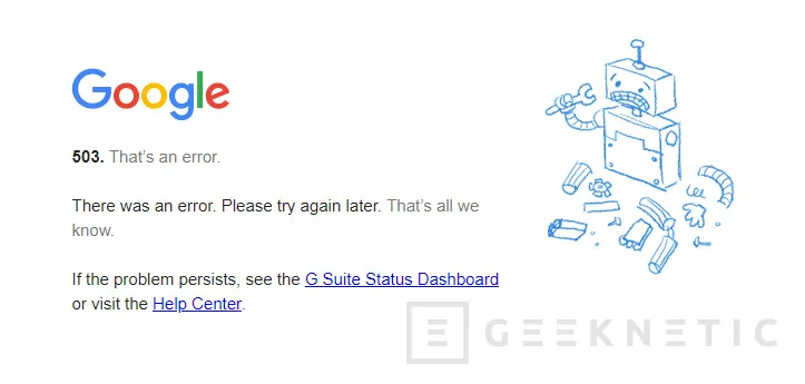 Geeknetic Google Calendar cae de forma global para usuarios domésticos y profesionales 1