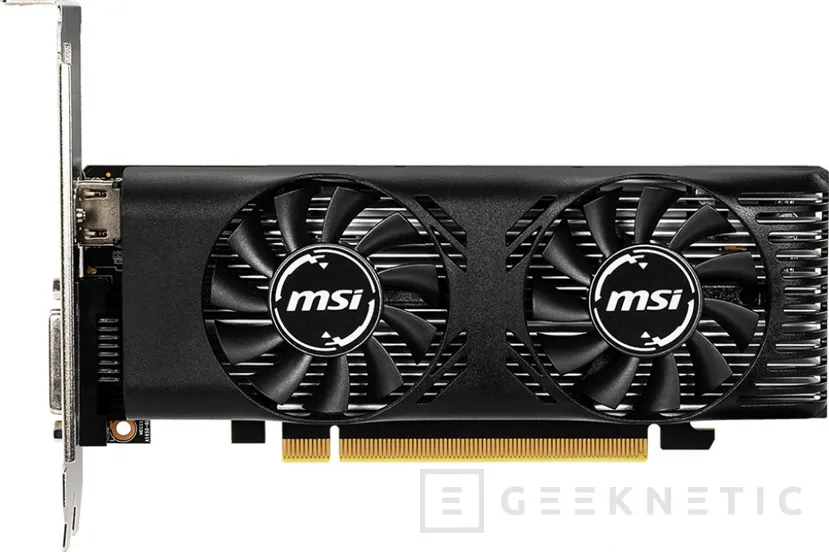 Geeknetic MSI lanza un modelo de perfil bajo de la tarjeta gráfica Geforce GTX 1650  1