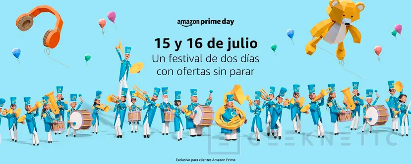 Geeknetic Las ofertas del Amazon Prime Day tendrán lugar el 15 y 16 de julio 1