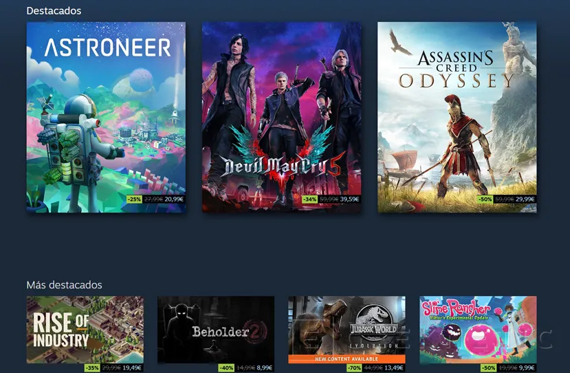 Geeknetic Llegan las rebajas de verano con el Summer Sale de Steam, hasta un 90% de descuento en juegos hasta el 9 de julio de 2019 1