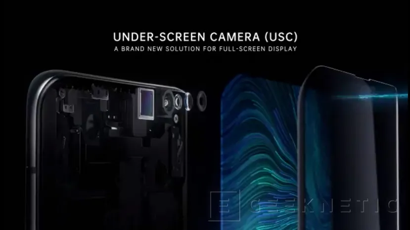 Geeknetic Oppo se suma a la técnica de instalar la cámara frontal tras la pantalla del Smartphone 1