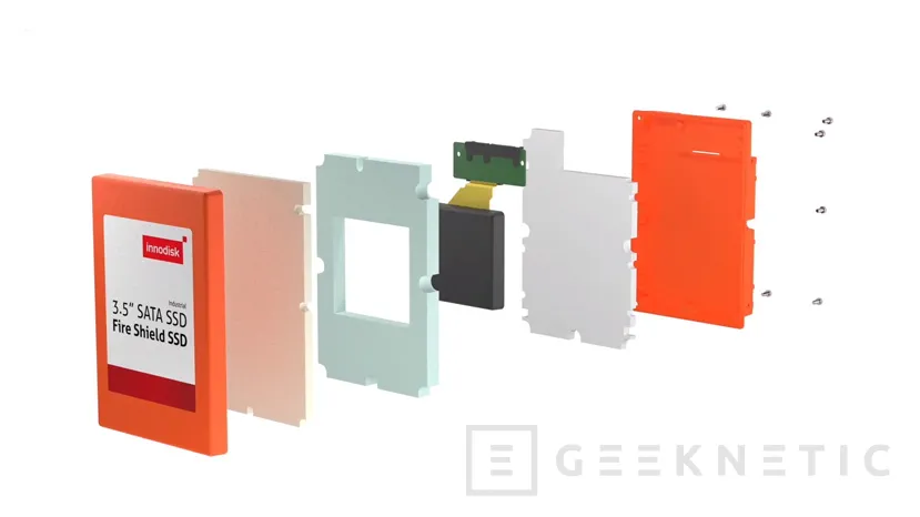 Geeknetic Innodisk lanza un SSD resistente a temperaturas de hasta 800 grados 2