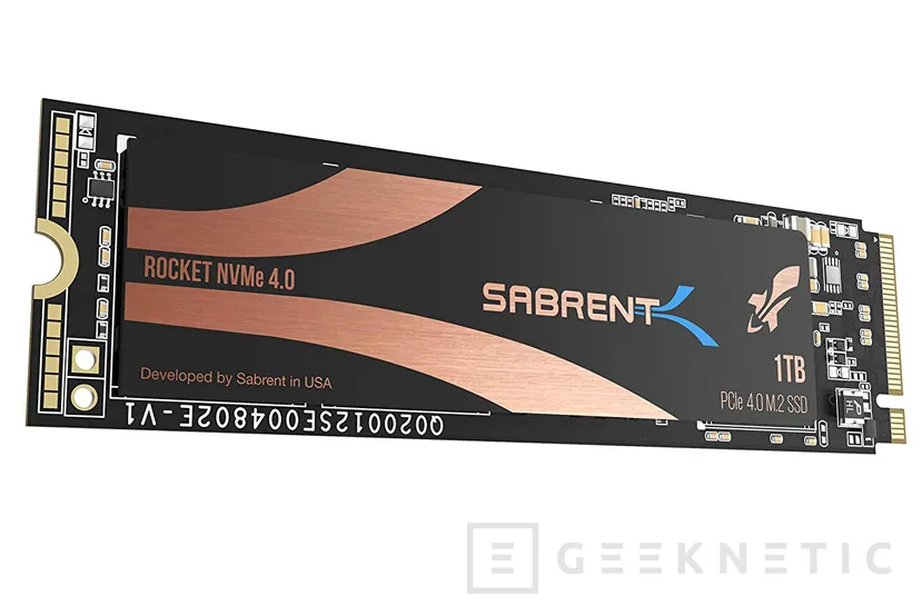 Geeknetic El Sabrent Rocket PCIe 4.0 SSD ya está a la venta desde 230 dólares y alcanza 5000 MB/s  1