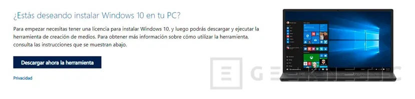Geeknetic Cómo formatear Windows 10 1