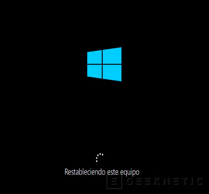 Geeknetic Cómo formatear Windows 10 11