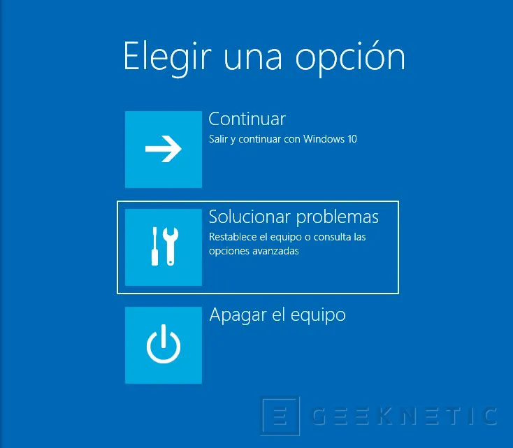 Geeknetic Cómo formatear Windows 10 13