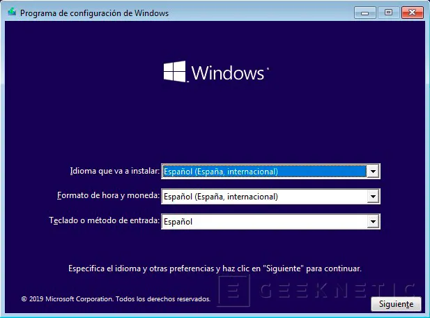 Geeknetic Cómo formatear Windows 10 17