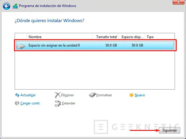 Geeknetic Cómo formatear Windows 10 23