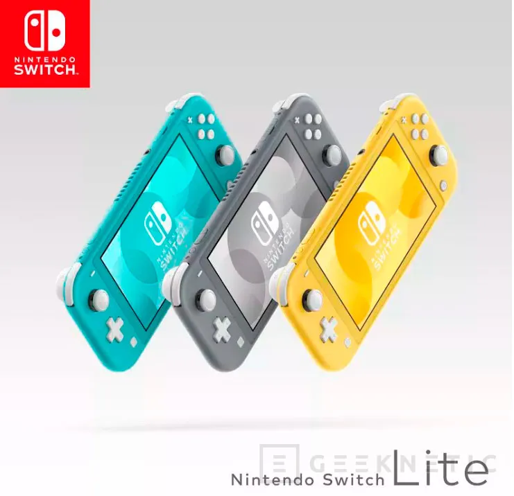 Geeknetic Nintendo anuncia la Switch Lite con controles no extraíbles e incompatible con pantallas externas por 200 Dólares 1