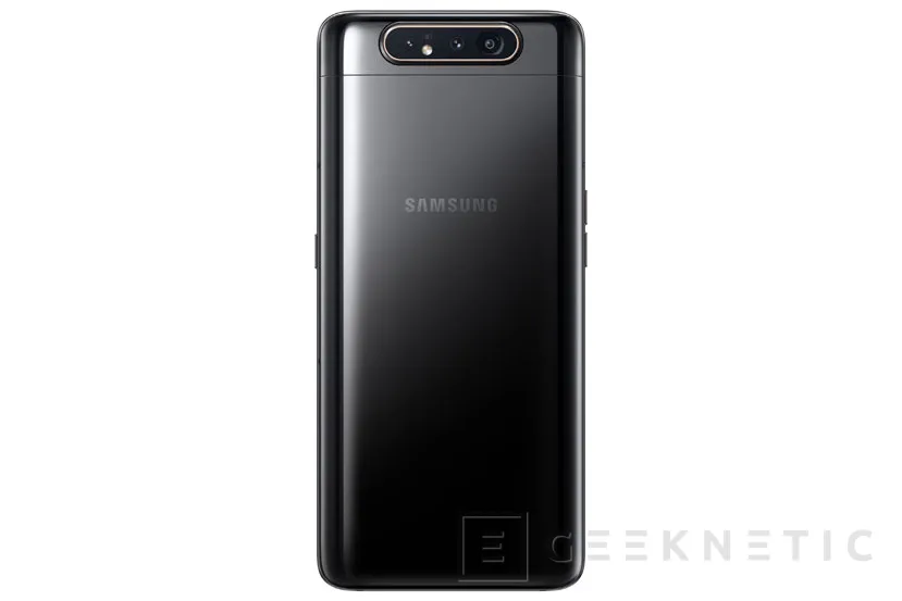 Geeknetic El Samsung Galaxy A80 llega a España con un sistema de cámaras giratorias por 669 Euros 3