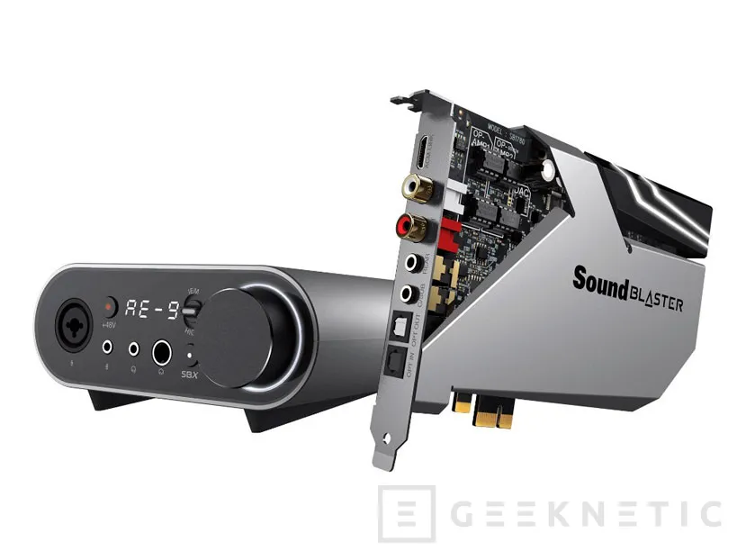 Geeknetic Creative lanza las Sound Blaster AE7 y AE9 para audiófilos desde 229.99 Euros 1