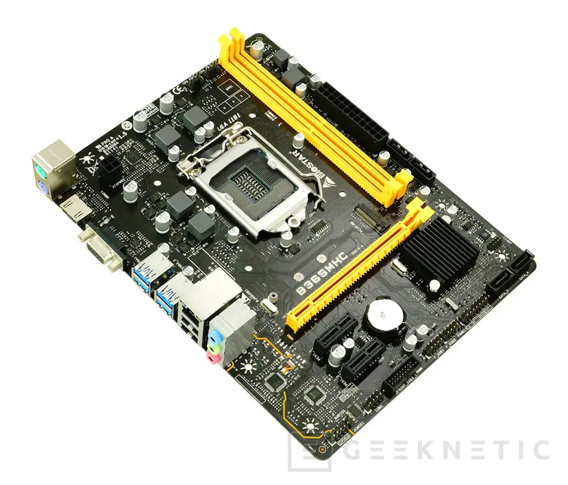 Geeknetic La placa base B365MHC de BIOSTAR ofrece buenas prestaciones con CPUs Intel Core de 8ª y 9ª generación en formato compacto micro ATX 1