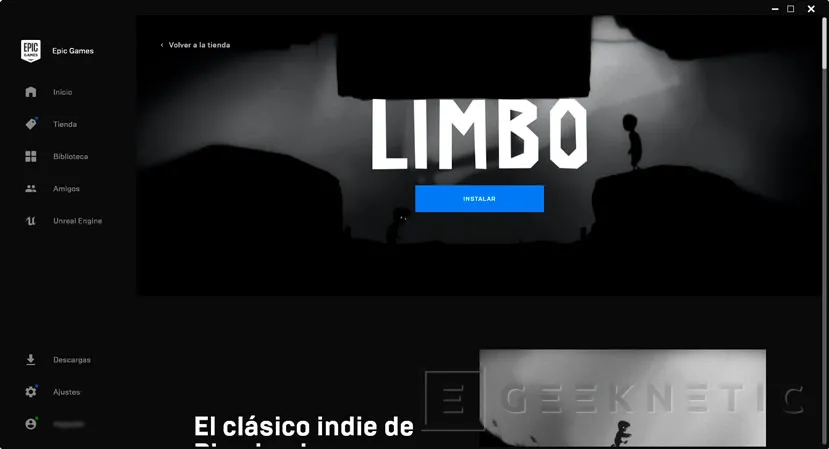 Geeknetic Epic Games regala el juego de plataformas Limbo y revela los dos siguientes juegos gratuitos 1