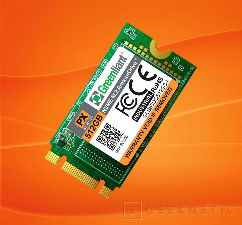 Geeknetic Greenliant ofrece unidades SSD M.2 2280 y M.2 2242 de hasta 1.92 TB resistentes a temperaturas extremas 1