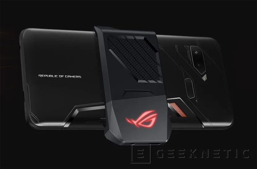 Geeknetic El ASUS ROG Phone 2 llega con pantalla AMOLED HDR10 de 120 Hz, Snapdragon 855 Plus, 6000 mAh y multitud de accesorios gaming 1
