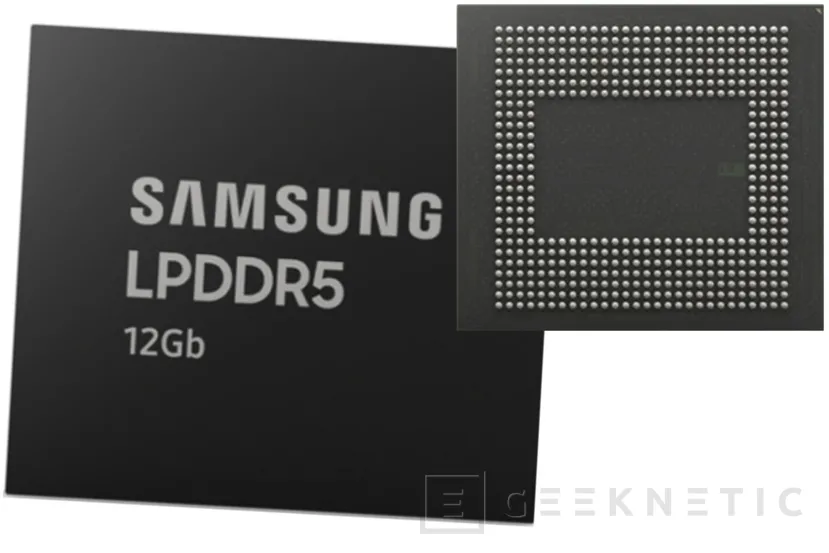Geeknetic Samsung comienza la producción en masa de memorias de 12 GB LPDDR5 1