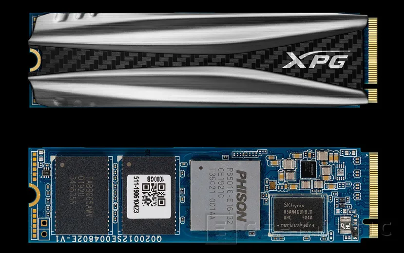 Geeknetic Adata abraza la interfaz PCI Express 4.0 con su XPG GAMMIX S50 capaz de 5000 MB/s 1