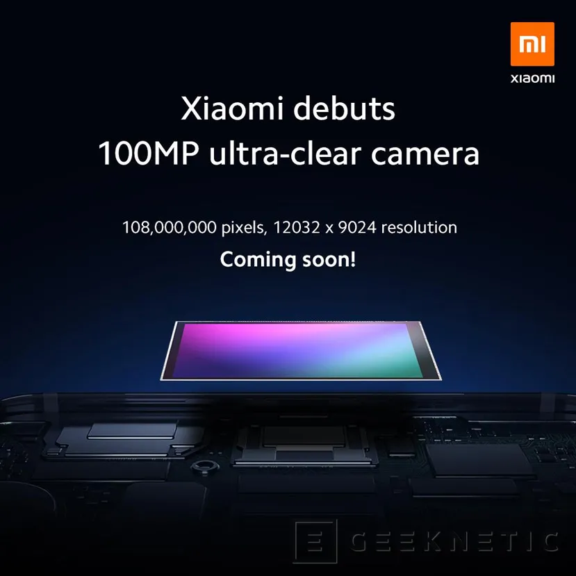Geeknetic Xiaomi plantea montar un sensor de 108 megapíxeles en un futuro modelo 2