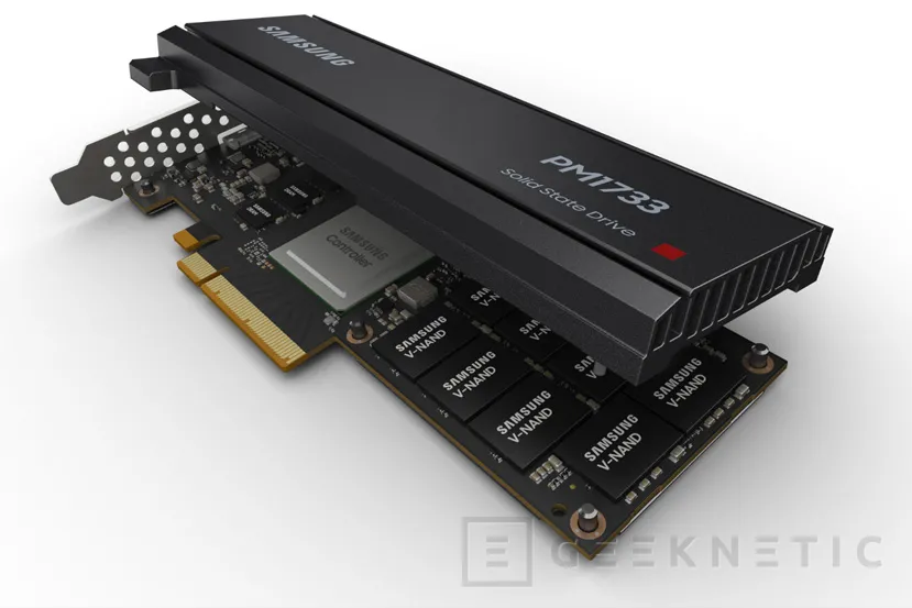 Geeknetic Samsung lanza sus nuevas unidades SSD PM1733 PCI-Express 4.0 con hasta 30TB de capacidad 2