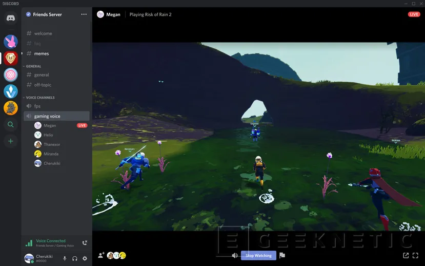 Geeknetic Discord Go Live permitirá a los jugadores retransmitir sus partidas a hasta 10 personas 1