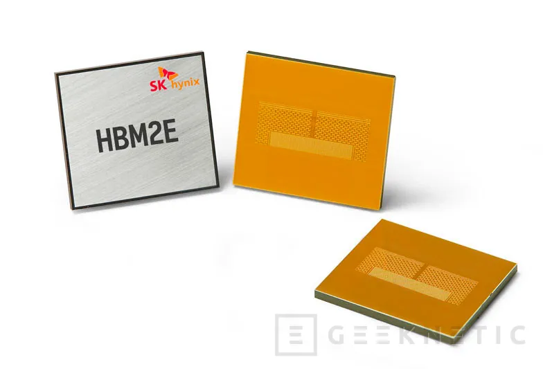 Geeknetic Las memorias HBM2E de SK Hynix prometen 460 GB/s y 16 GB por cada pila vertical 1