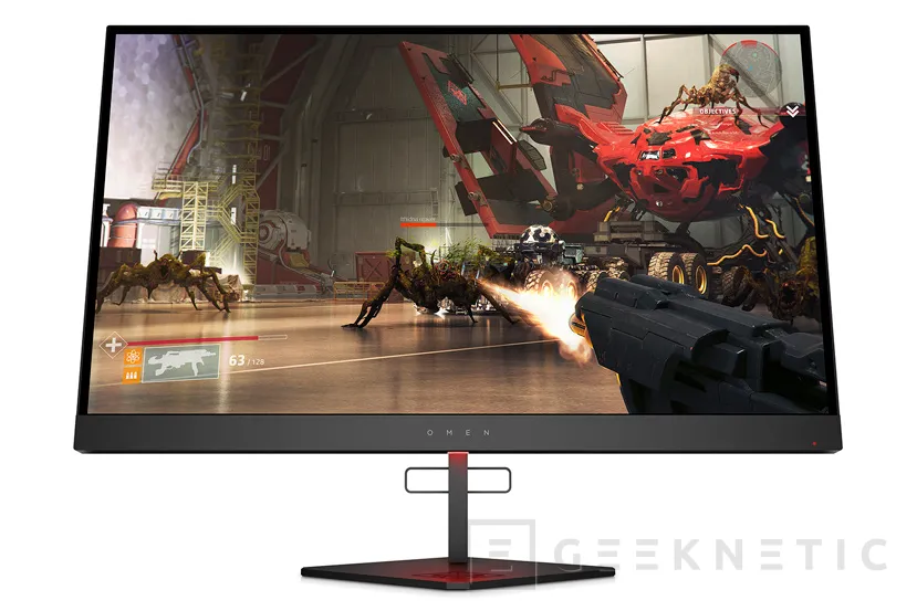 Geeknetic 240 Hz HDR y 1440p son las credenciales del nuevo monitor gaming HP Omen X 27 1