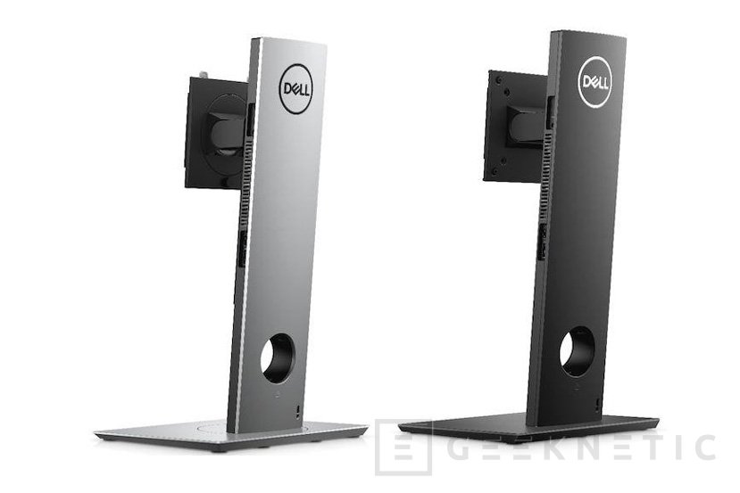 El Dell OptiPlex 7070 Ultra se oculta en un stand de pantalla para