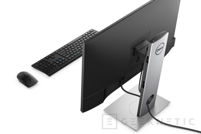 El Dell OptiPlex 7070 Ultra se oculta en un stand de pantalla para