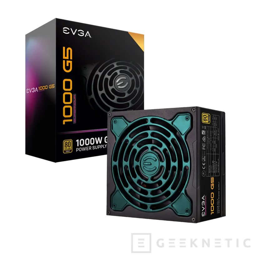 Geeknetic Las nuevas fuentes EVGA SuperNOVA G5 llegan con certificación 80 Plus GOLD para ofrecer gran eficiencia a bajo nivel sonoro 1