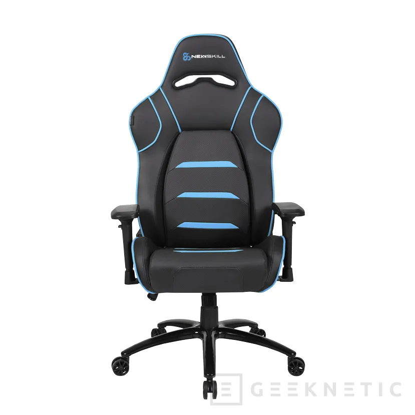 Geeknetic Inclinación de 180 grados y reposabrazos 4D son algunas de las características de las nuevas sillas gaming de Newskill  5