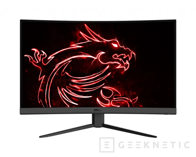 Geeknetic Full HD en 27 pulgadas acompañan al nuevo monitor gaming curvo MSI MAG Optix G27C4 con 165 Hz y tecnología FreeSync 2