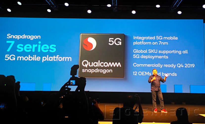 Geeknetic En 2020 los smartphones de gama media también tendrán 5G gracias a su integración en los SoCs Snapdragon de serie 700 y 600 3