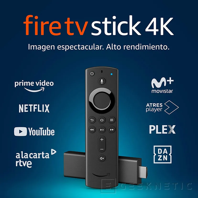 Geeknetic El nuevo Fire TV Stick de Amazon soporta 4K con HDR e integra Alexa en español en su mando 2