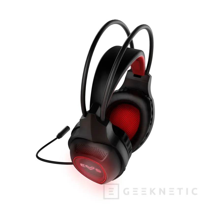 Geeknetic Sistema de vibración, LED y micrófono Mic Boom en los auriculares gaming ESG de Energy Sistem  4